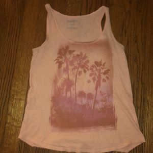 Pink tank top